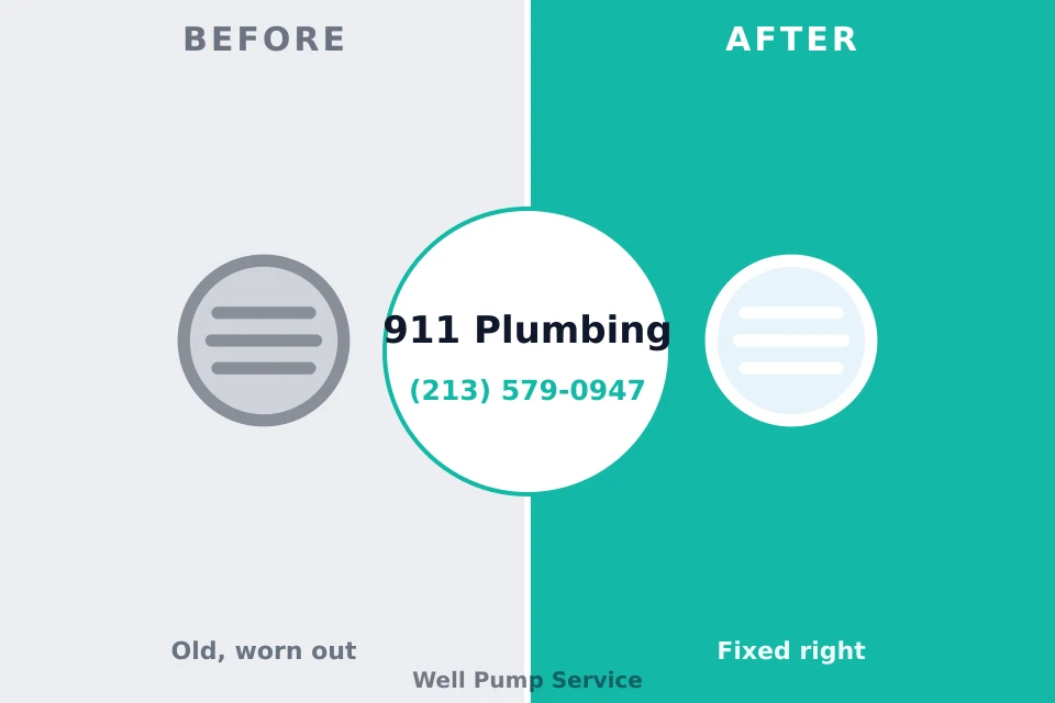 Before and after: plumbing company Stony Brook, NY